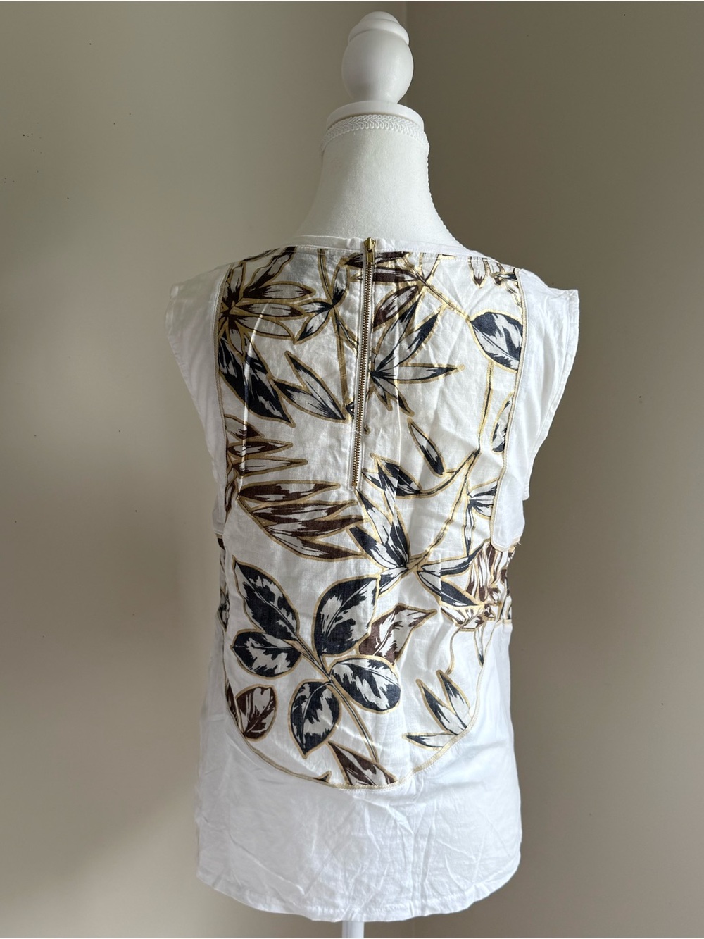 J. Crew Linen Top - Picture 8 of 9